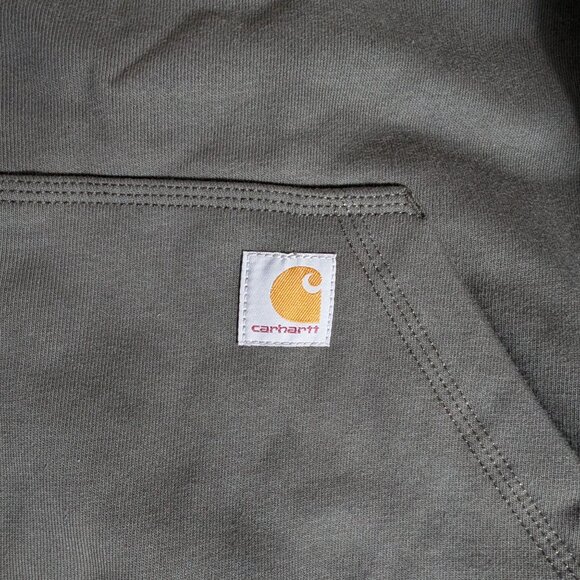 NWT Carhartt Rain Defender® Heavyweight Full-Zip Hoodie – 2XL, color peat - Picture 2 of 9